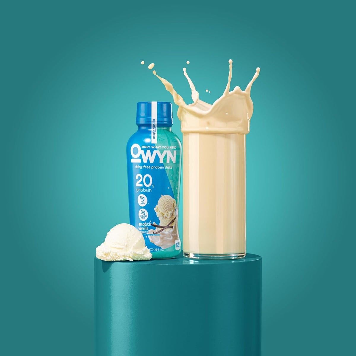 OWYN Only What You Need Smooth Vanilla Flavored 20g Protein Shake, 12 Ct