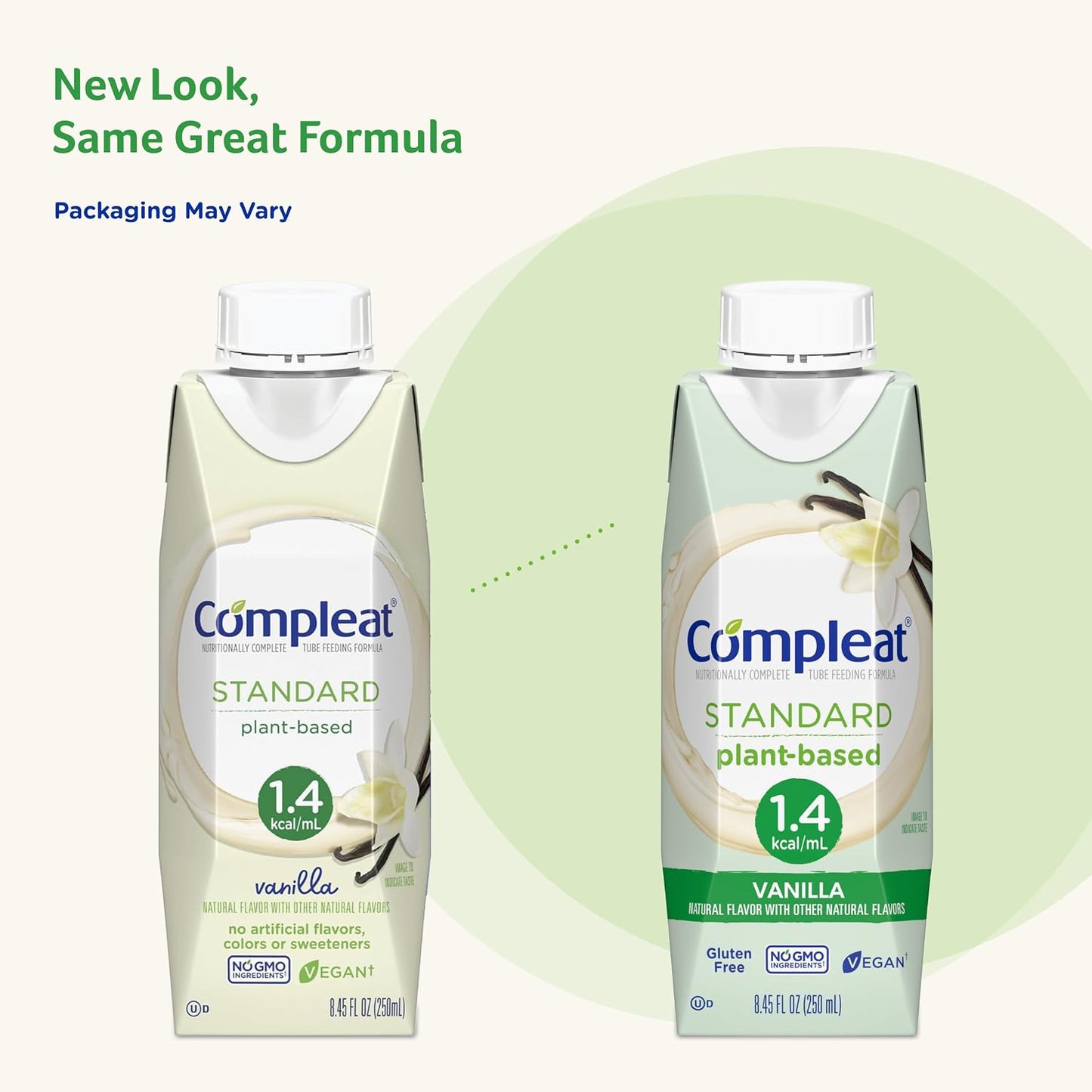 Compleat Standard 1.4mL, Vanilla Flavor, 24 Pack