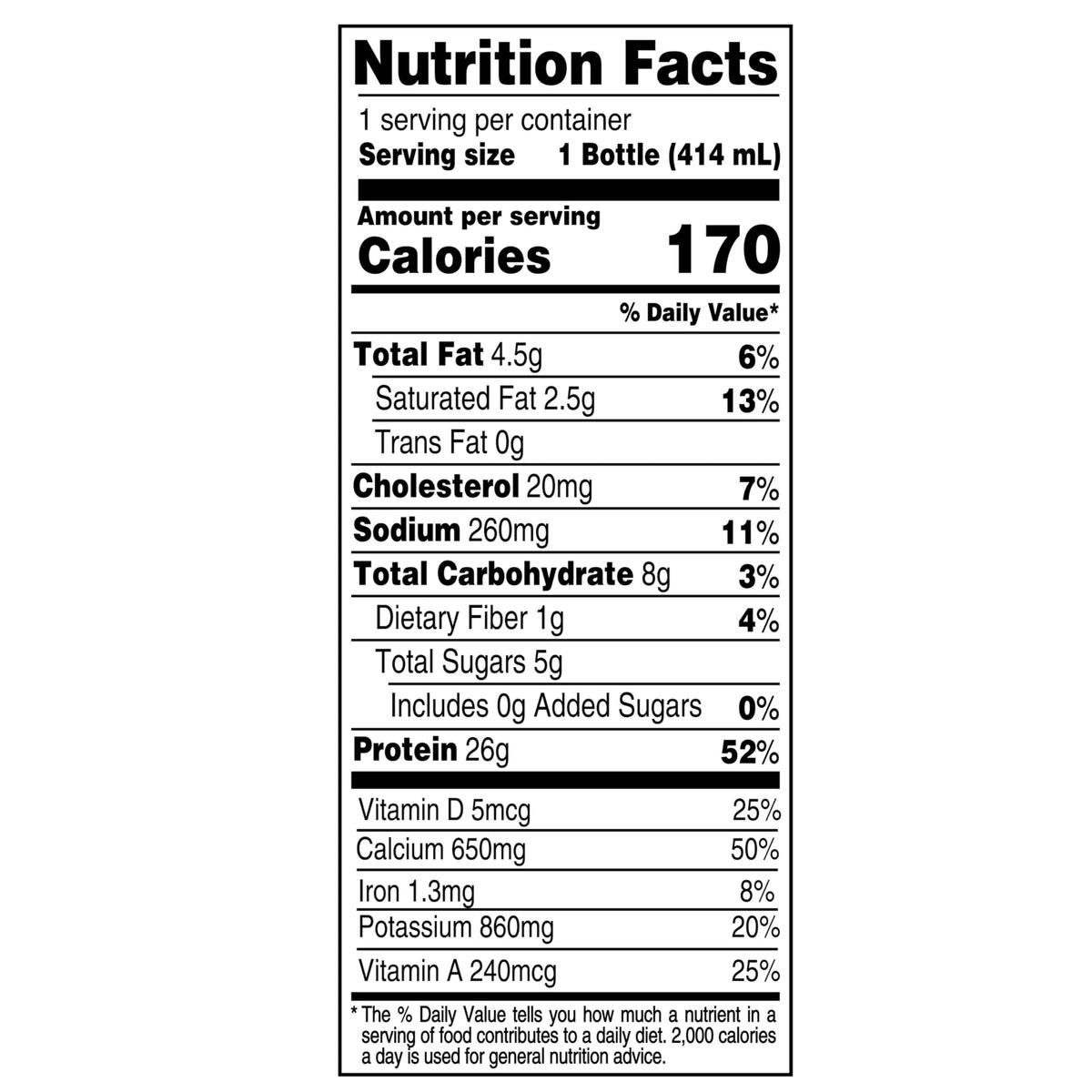 Core Power Protein Shake, Chocolate, 26g Bottle, 14oz, 12 Pack
