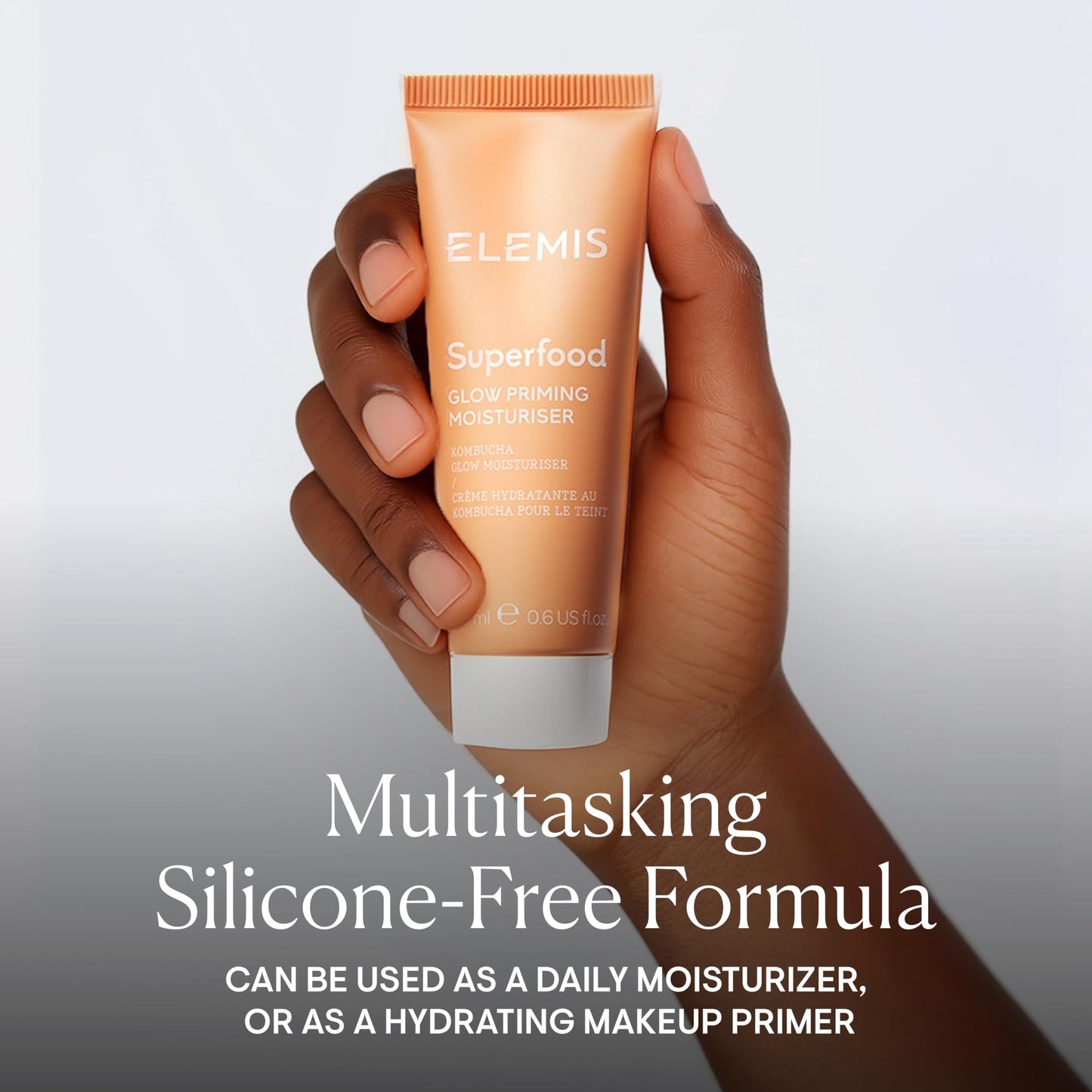 ELEMIS Superfood Glow Priming Moisturizer 20ml – Radiance-Boosting Travel Size Daily Moisturizer & Face Primer for Glowing Skin