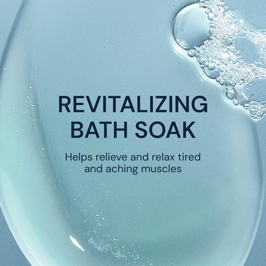 ELEMIS Aching Muscle Super Soak 400ml, Natural Bath Milk Soak To Ease Muscle Aches & Tension